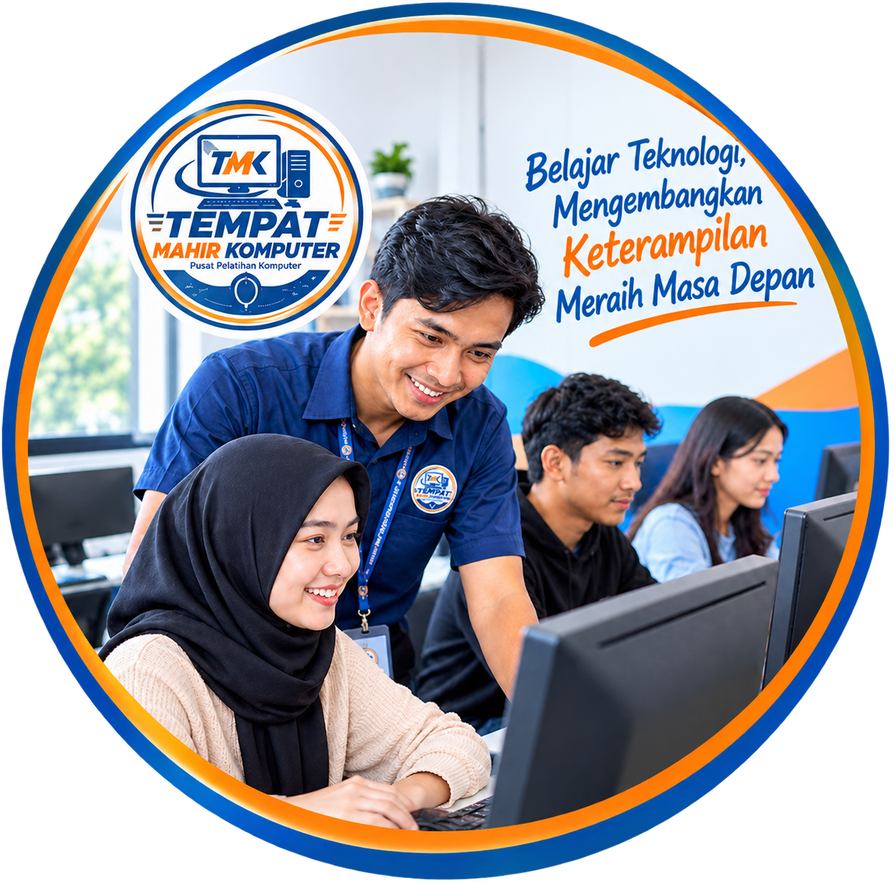Instruktur Profesional Tempat Mahir Komputer